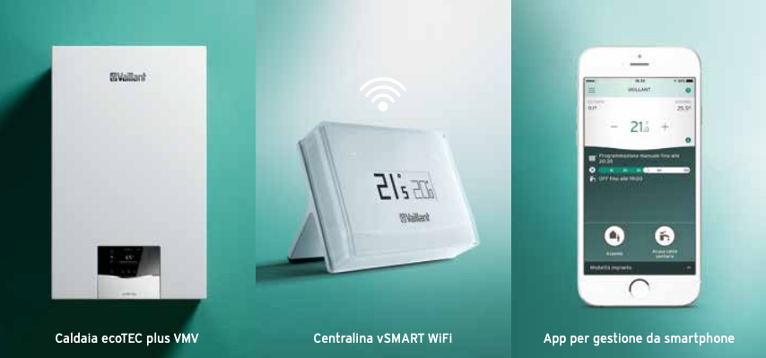 Termostato Wifi vSMART - Vaillant - Electro Gama