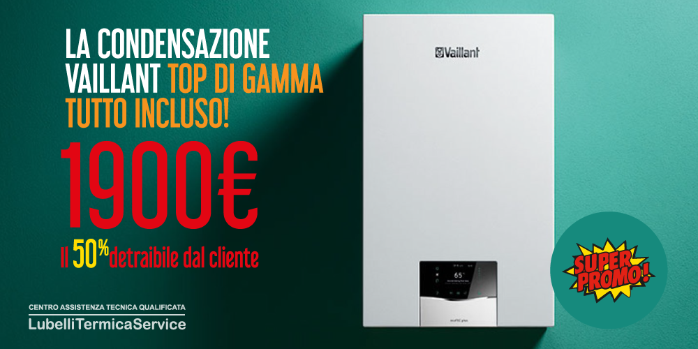 Offerta caldaia ecoTEC plus Vaillant