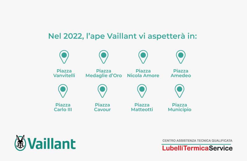 Vaillant info point in campania